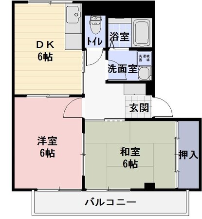 サープラスコスモスの物件間取画像